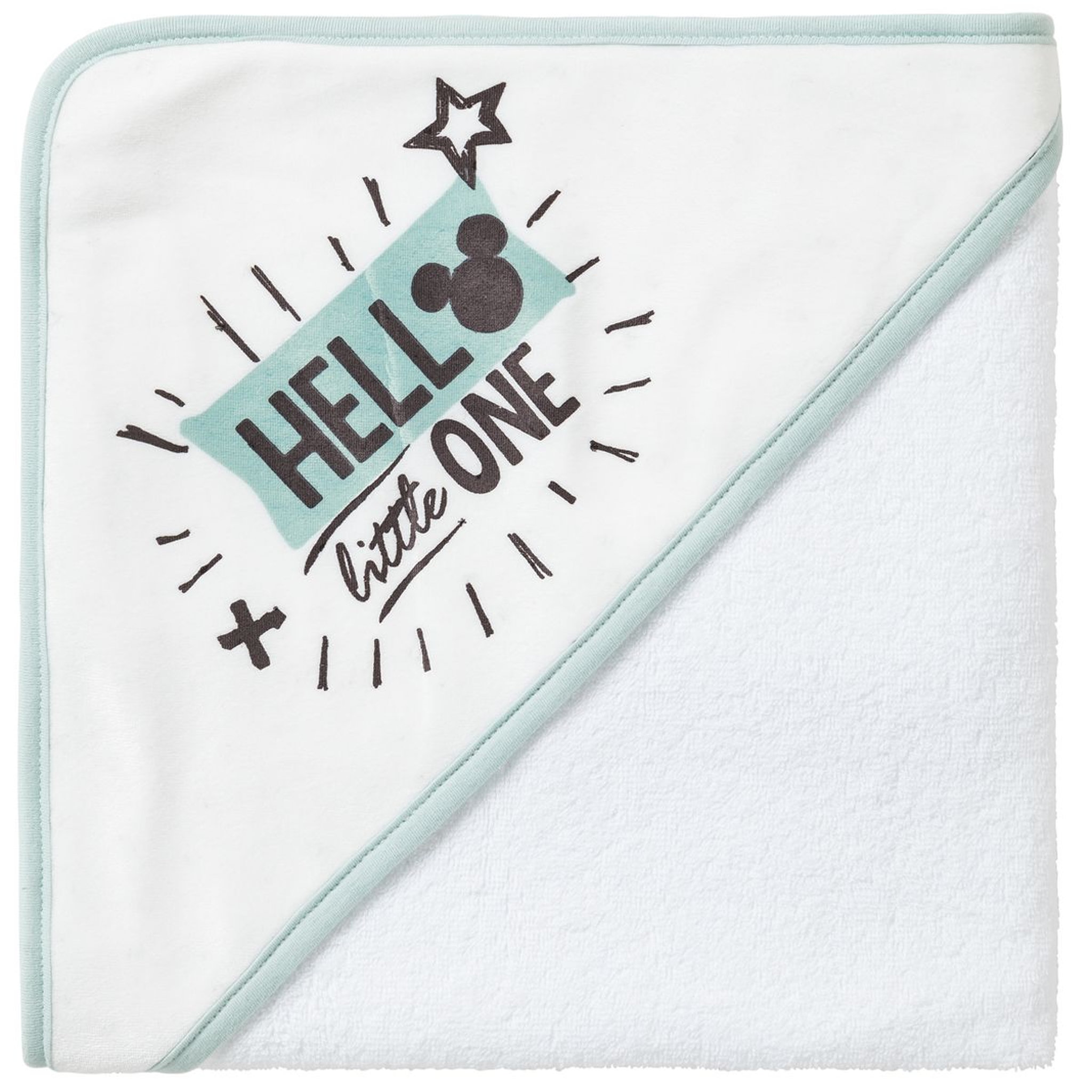 Voir la diapositive 1 : Cape de bain bébé Mickey 