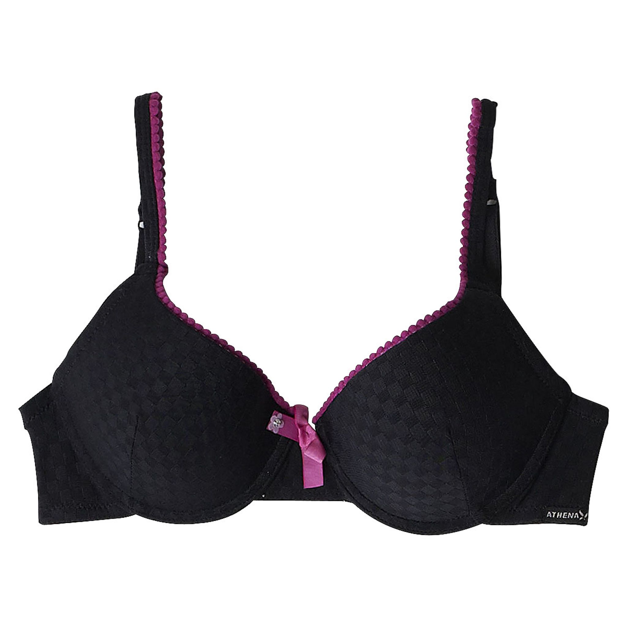 Lot De 2 Soutiens-Gorges Fille Athena - Coton Élasthanne Confortable