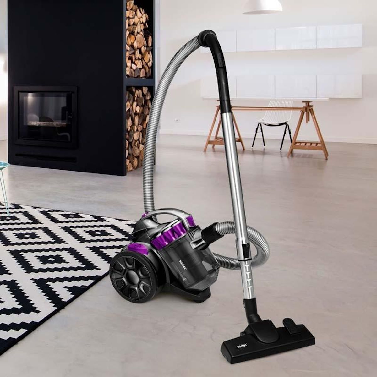 VORTEX Aspirateur Traineau Sans Sac Z Ii Black Vortex