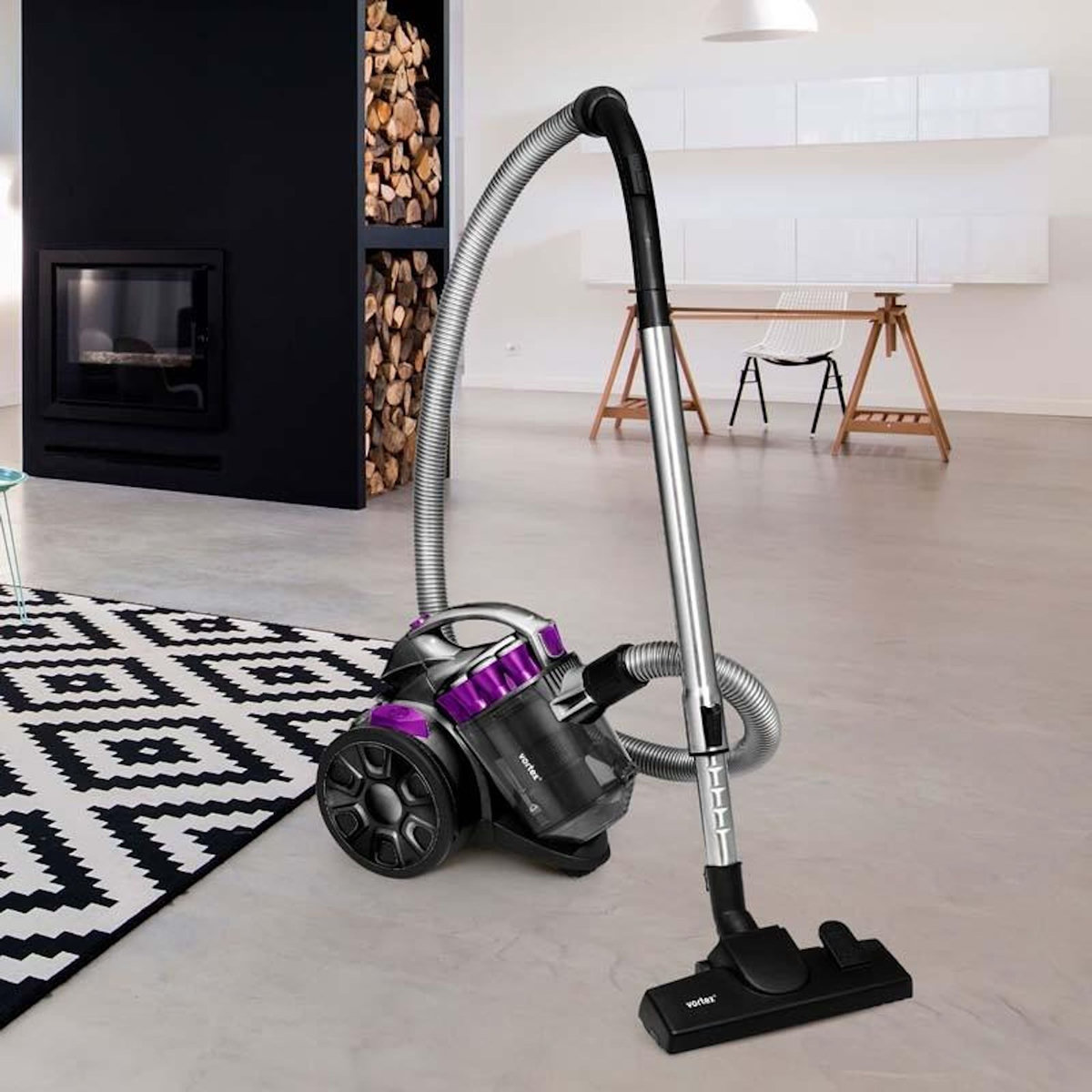 VORTEX Aspirateur Traineau Sans Sac Z Ii Black Vortex