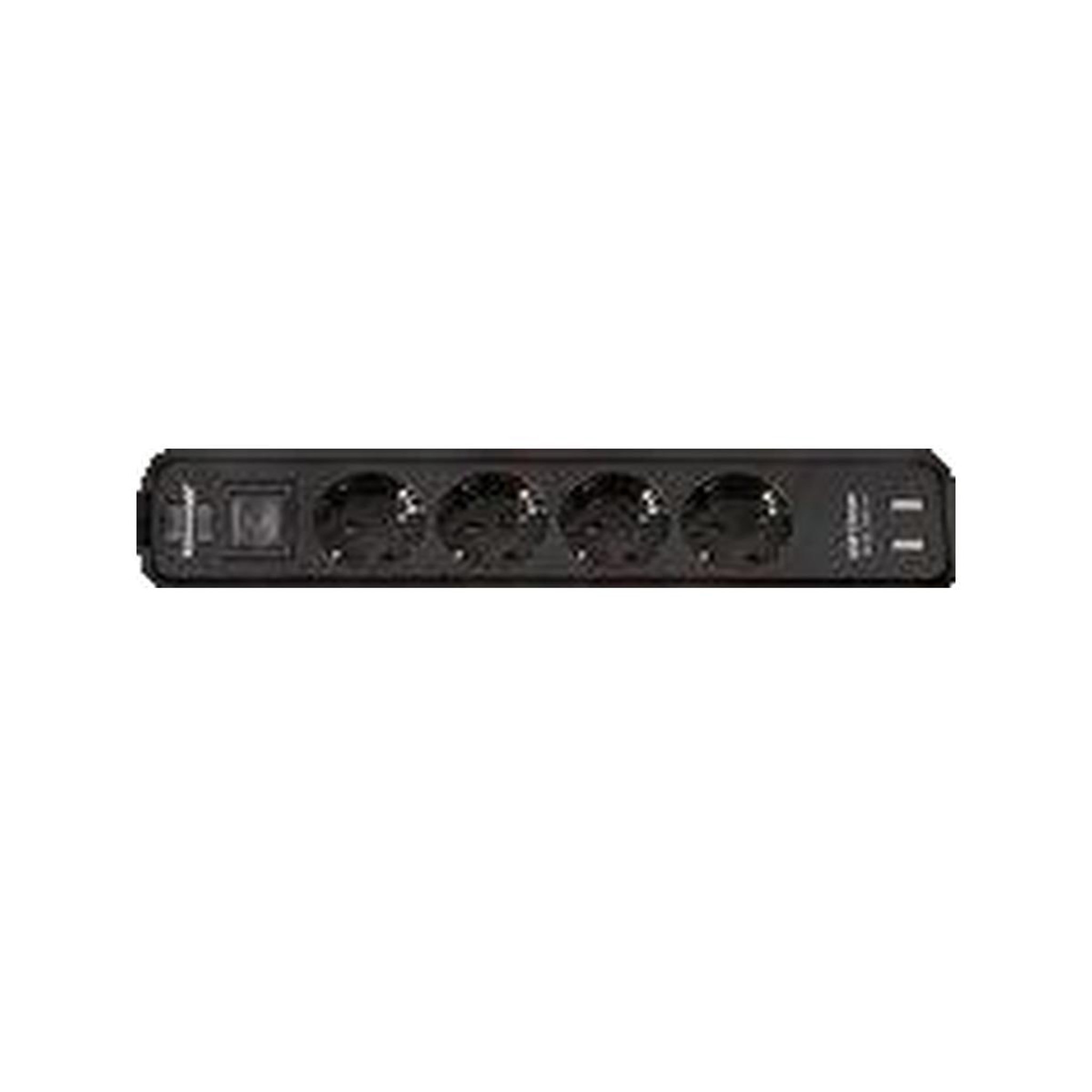 Brennenstuhl Multiprise Brennenstuhl Ecolor avec quatre prises AC et deux ports USB