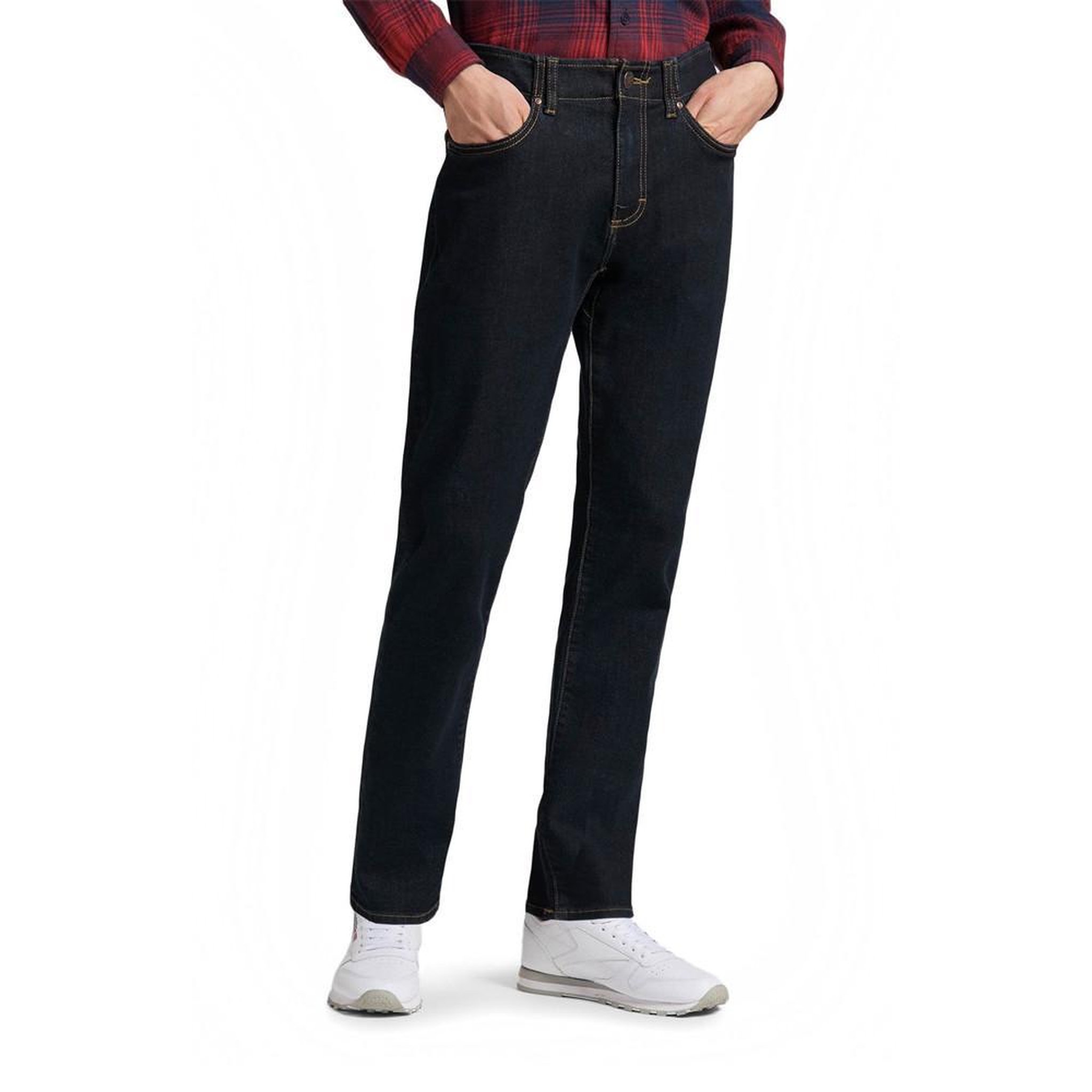 LEE Jean slim marine homme lee mvp rinse. Coloris disponibles : Bleu