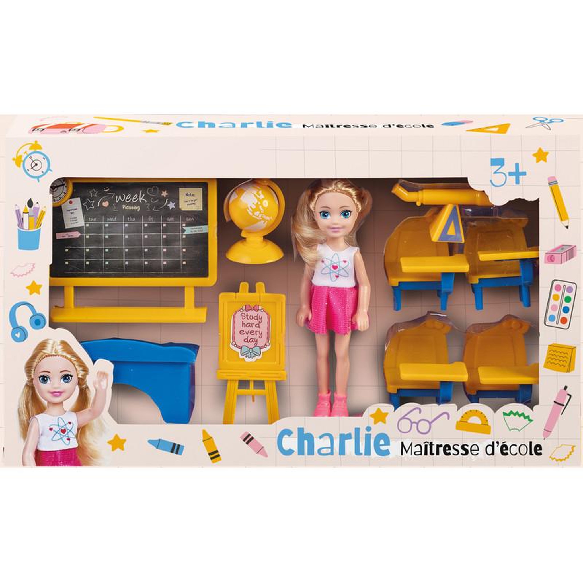 MINI POUPEE METIERS Assortiment, modèle choisi aléatoirement ABC 820588 589