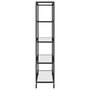 Voir la diapositive 4 : VIDAXL Etagere transparent 100x36x168 cm verre trempe