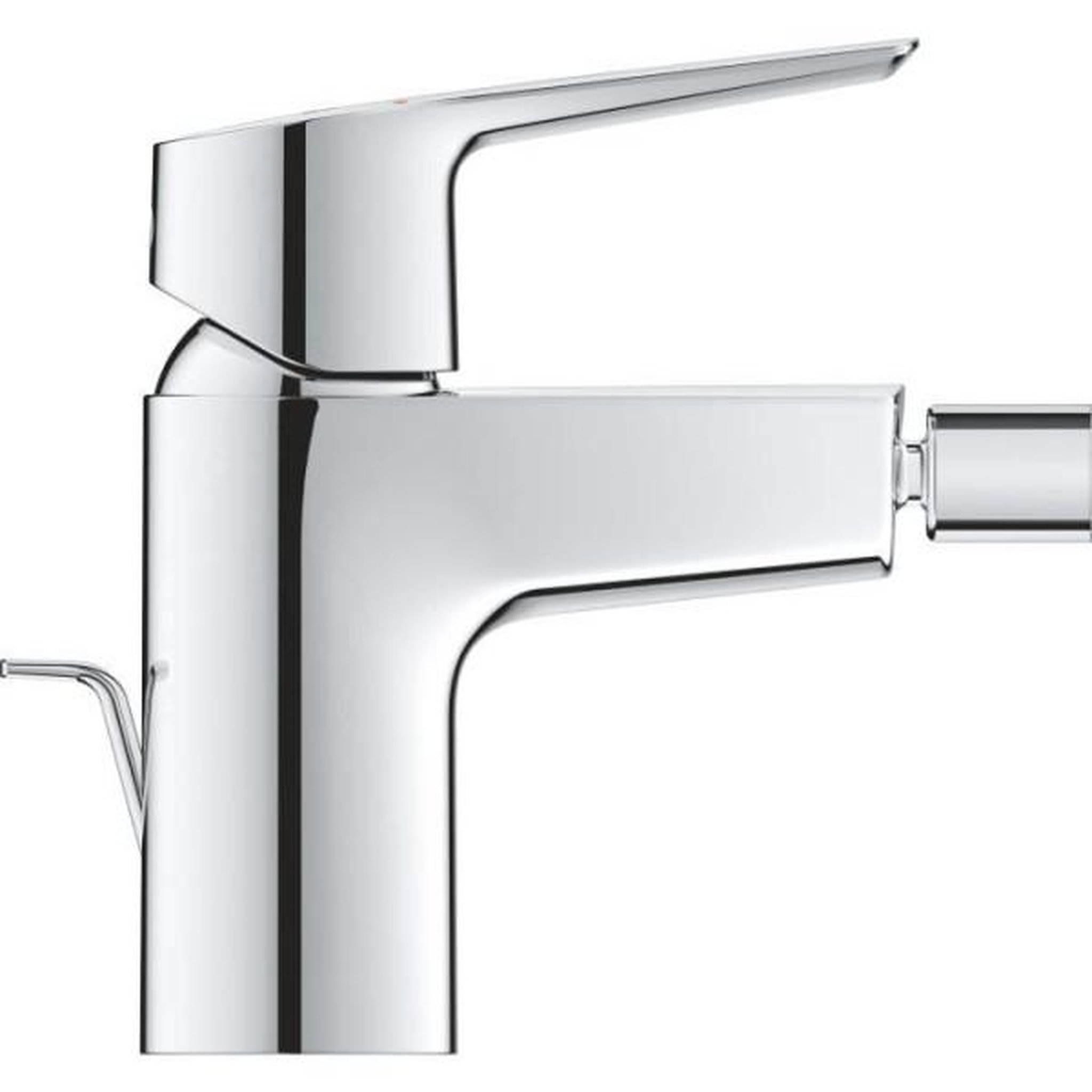 Voir la diapositive 6 : Grohe Mitigeur monocommande bidet - grohe - taille s - métal - droit - gris