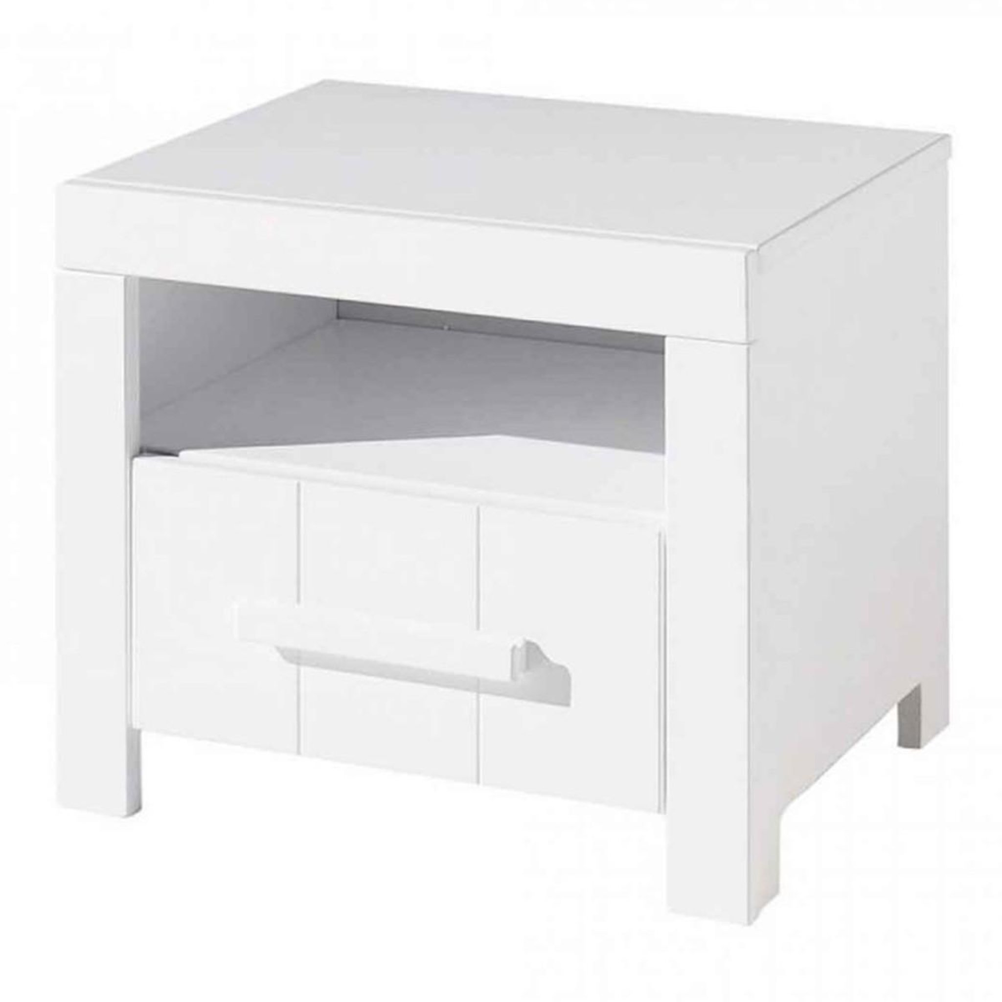 Paris Prix Table de chevet  erik  50cm blanc