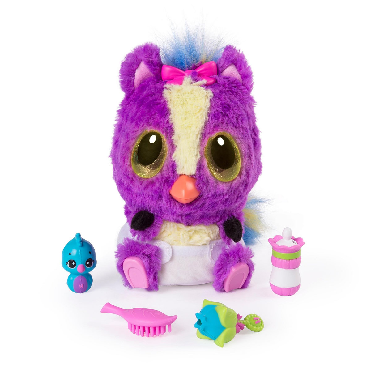 SPIN MASTER Peluche Hatchibabie ponette - Hatchimals 