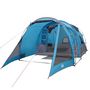 Voir la diapositive 4 : VIDAXL Tente de camping tunnel 4 personnes bleu impermeable