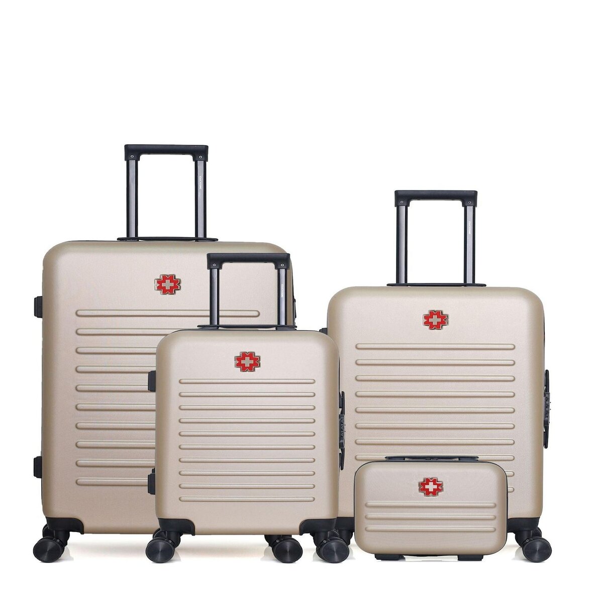 SWISS KOPPER SWISS KOPPER - LOT DE 4 - Valises grand format, weekend, cabine et vanity WIL