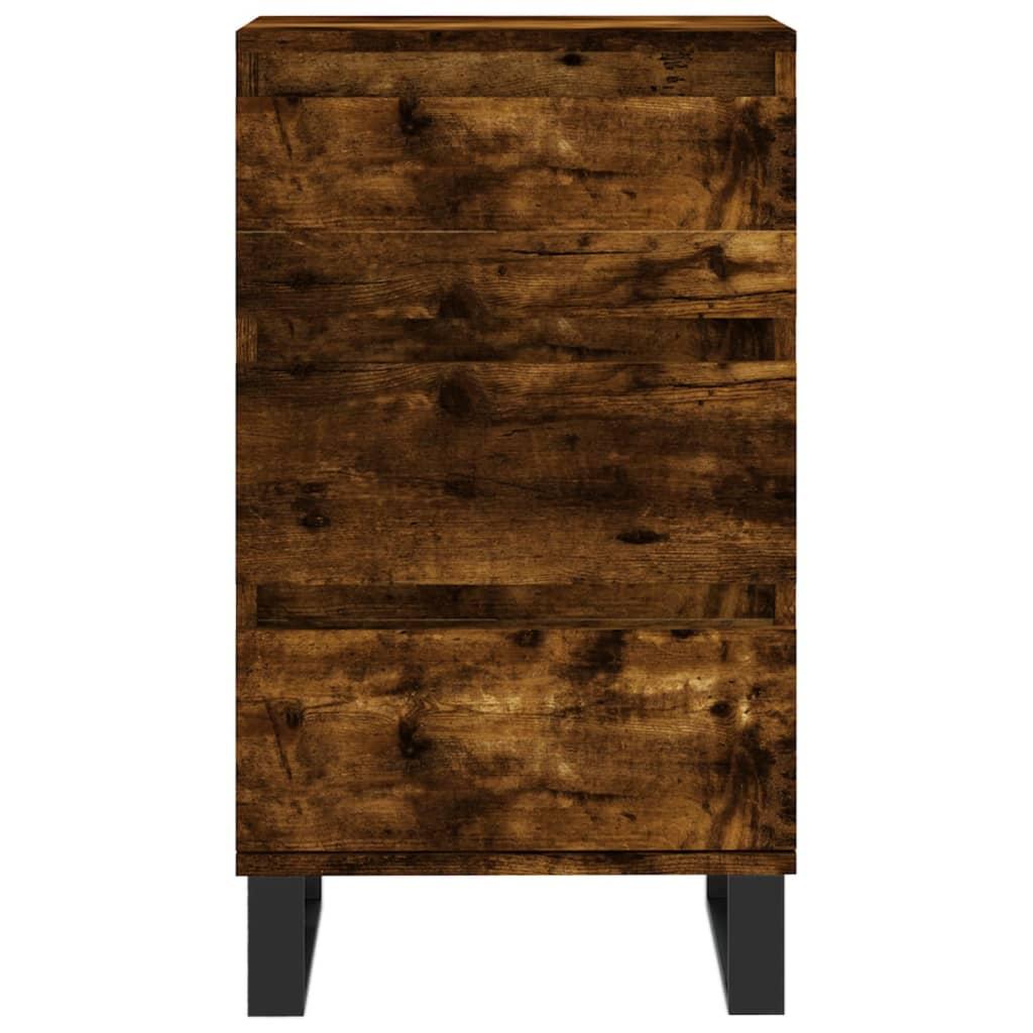 Voir la diapositive 5 : VIDAXL Buffet chene fume 40x35x70 cm bois d'ingenierie