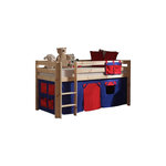 Paris Prix Tente Textile pour Lit  Pino Rouge  Bleu