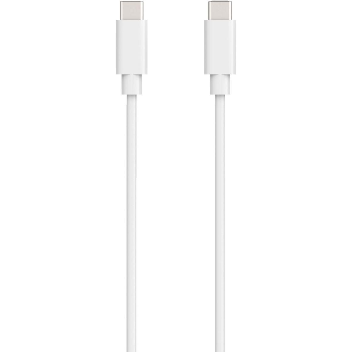 ESSENTIEL B Chargeur + câble 20W USB-C + Cable USB-C 1M Blanc