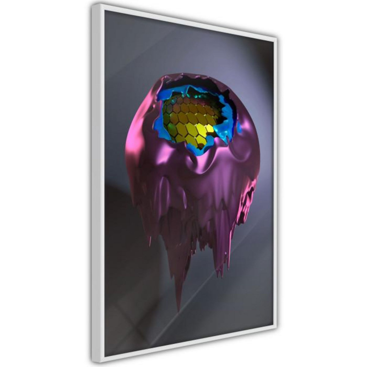 Paris Prix Affiche Murale Encadrée  Throng of Thoughts