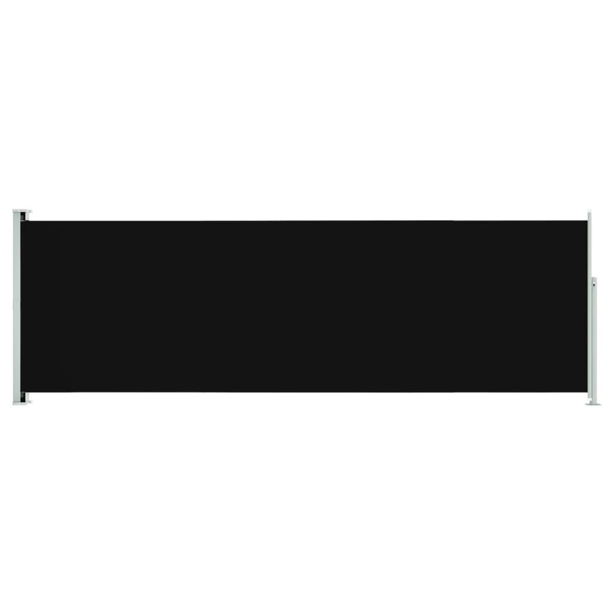 Voir la diapositive 2 : VIDAXL Auvent lateral retractable de patio 200x600 cm Noir