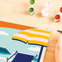 Voir la diapositive 6 : RAVENSBURGER CreArt - 24x30 cm Peinture par numeros pour se detendre sur la Plage