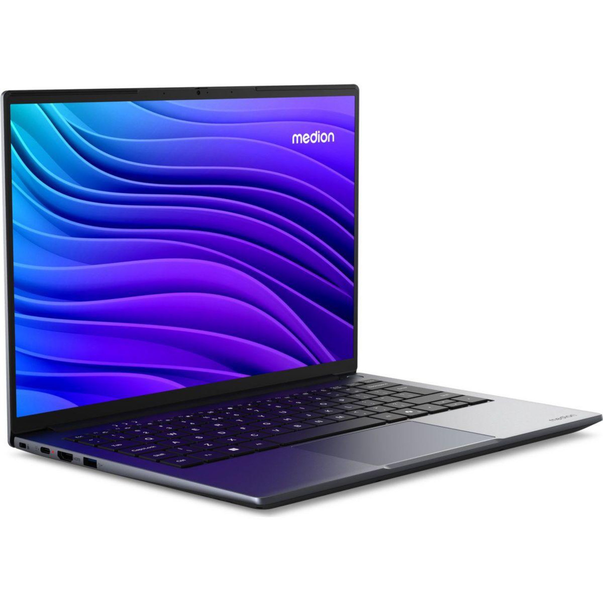 Voir la diapositive 2 : Medion Ordinateur portable avantum 14e1e md600036 14  intel celeron n4500 8 go ram ddr4 ssd 128 go