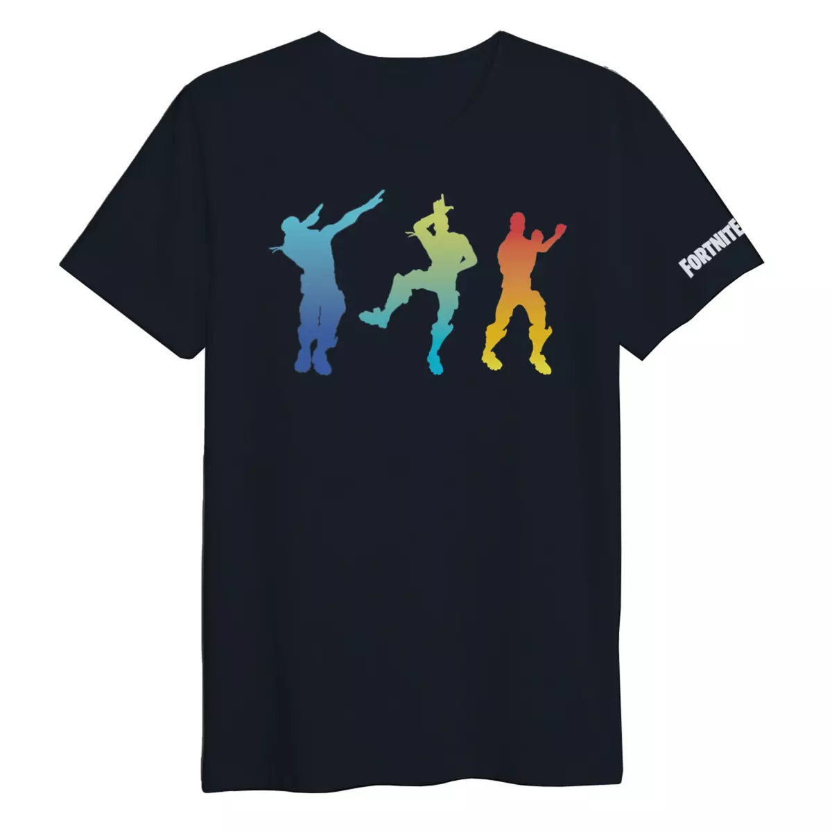 T-Shirt Fortnite Exclusivité Auchan 3 Dances Noir Taille Enfant 14ans