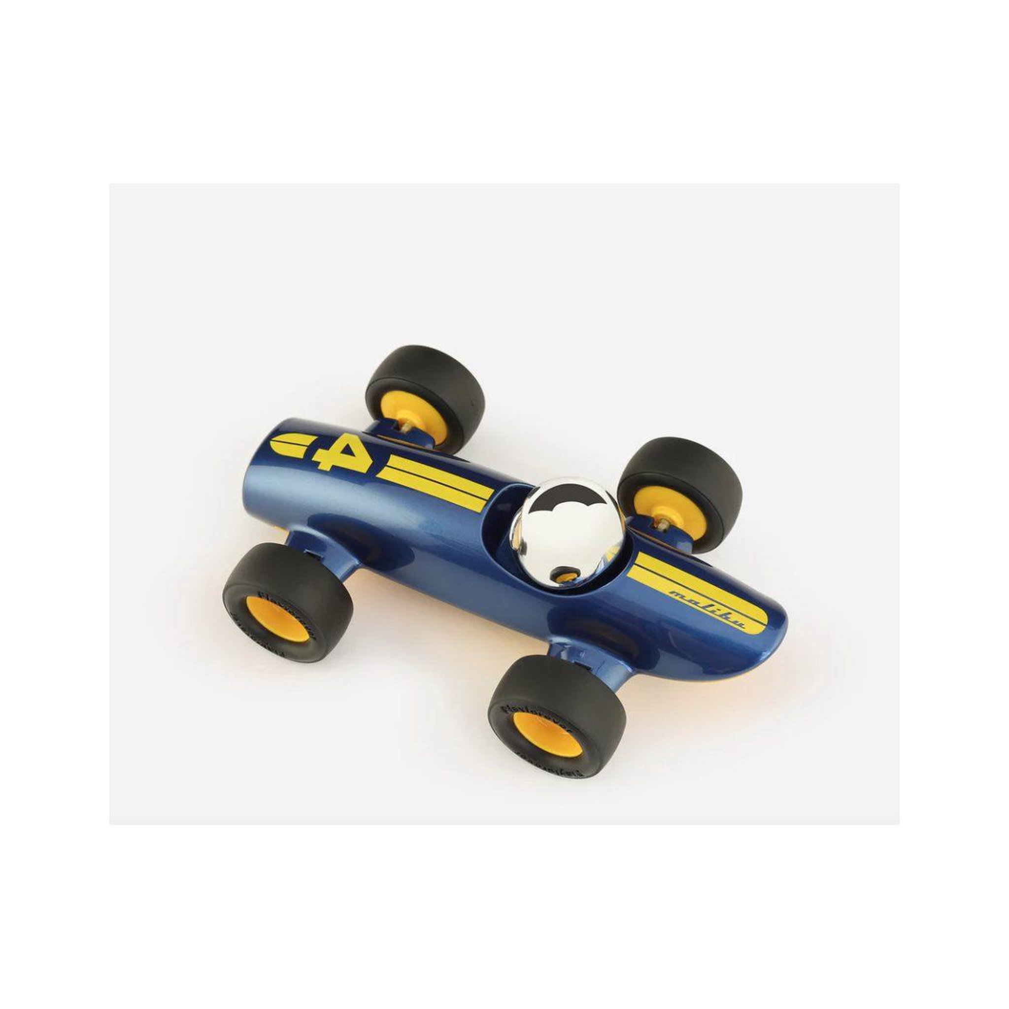 Voir la diapositive 3 : PLAYFOREVER Voiture verve malibu lucas - bleu et jaune 16.5 cm
