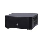 TECH-IT Boîtier inter-tech ITX A80S noir aluminium compact