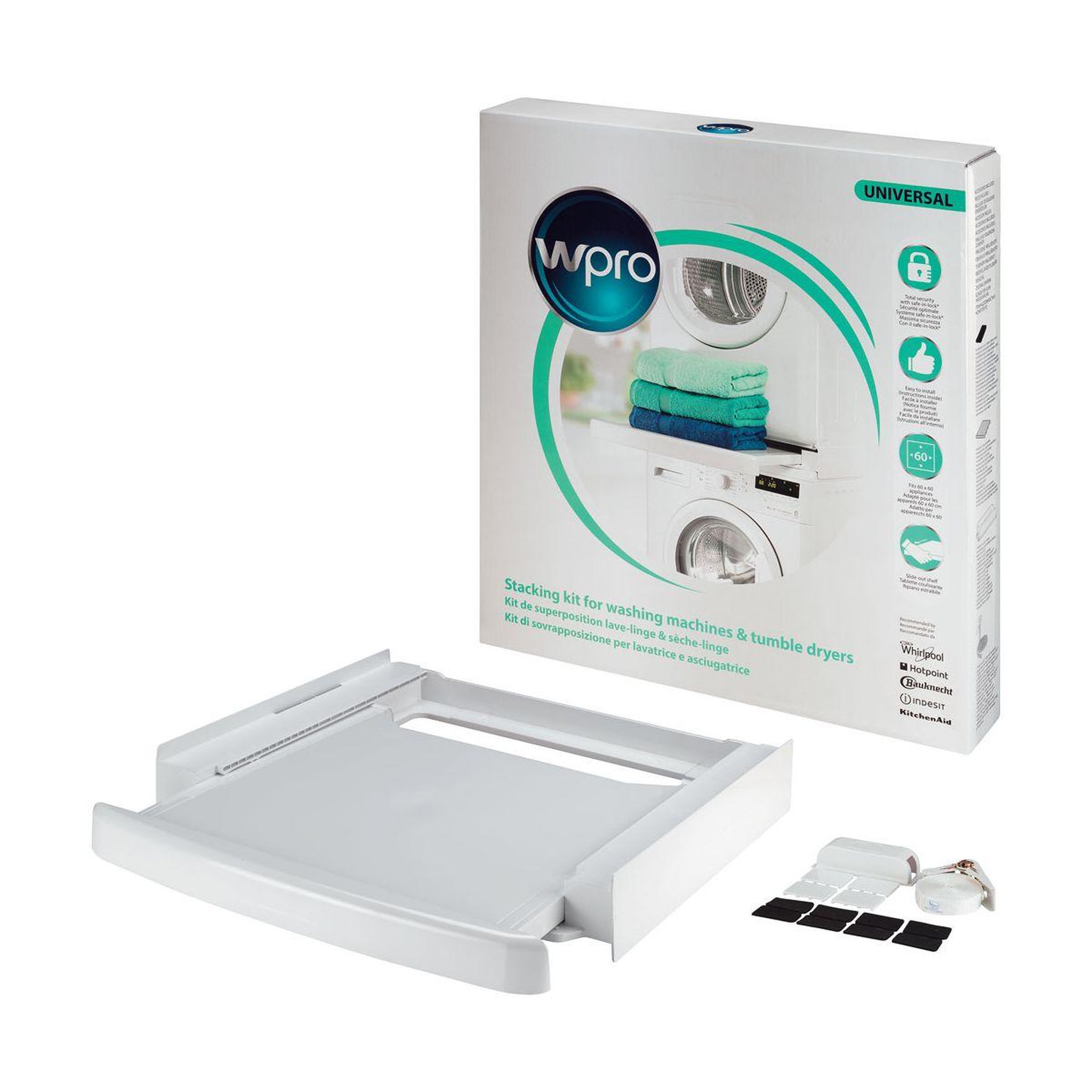 Voir la diapositive 2 : WPRO Kit de superposition SKS101 Universal