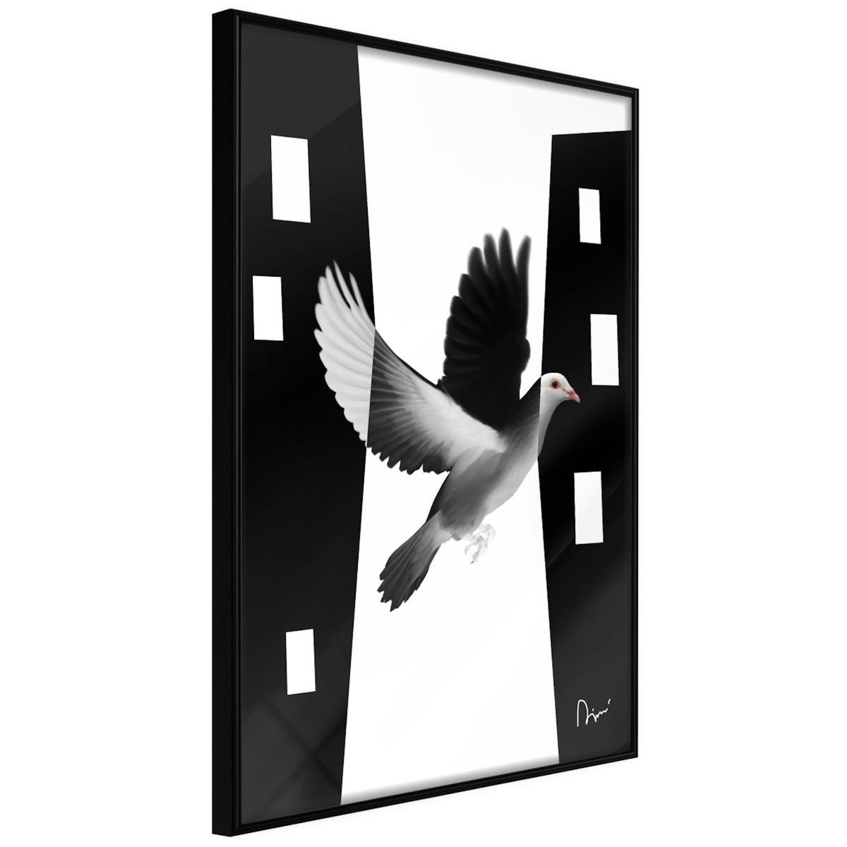 Paris Prix Affiche Murale Encadrée  Caught in Flight