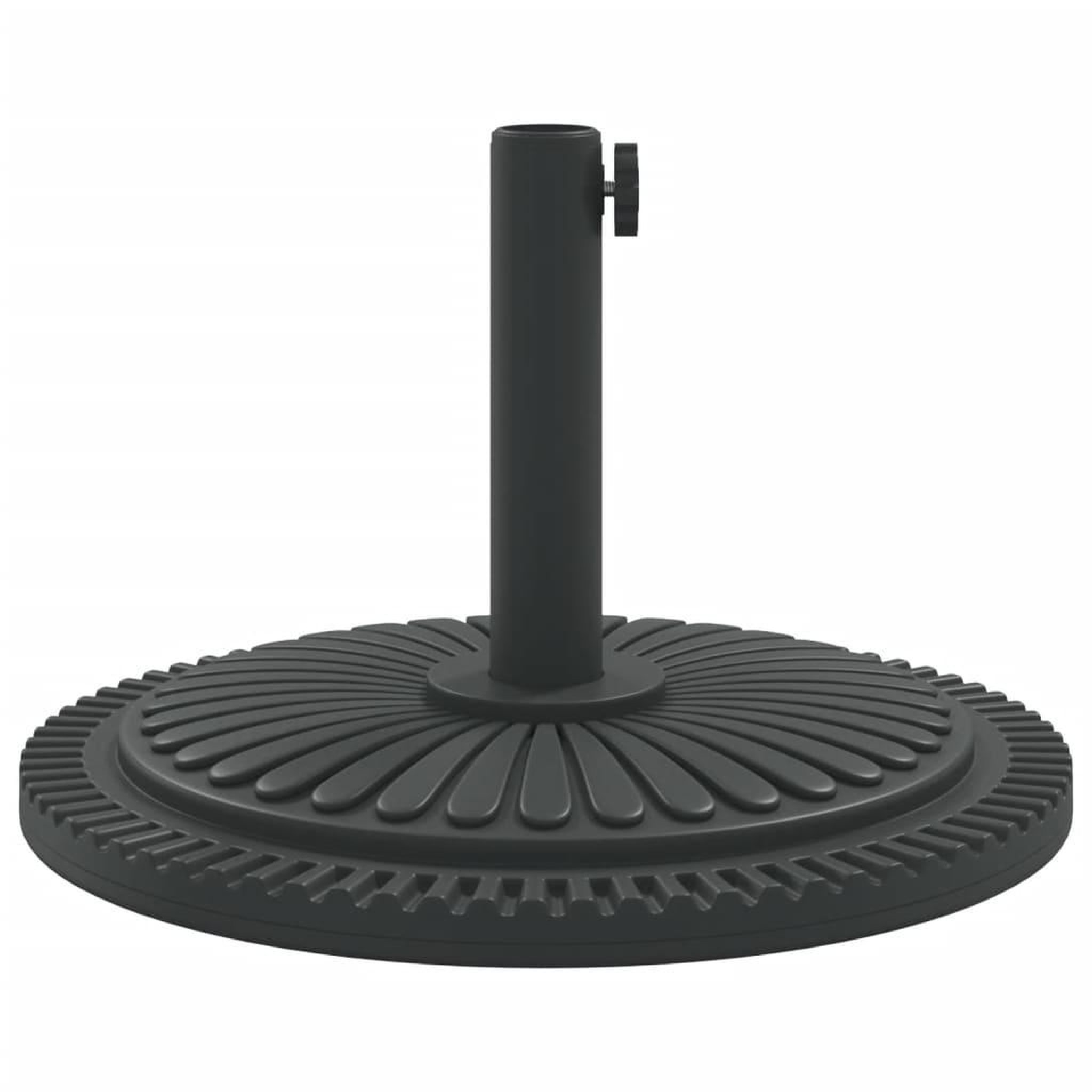 Voir la diapositive 5 : VIDAXL Base de parasol pour mats Ø38 / 48 mm 12 kg rond