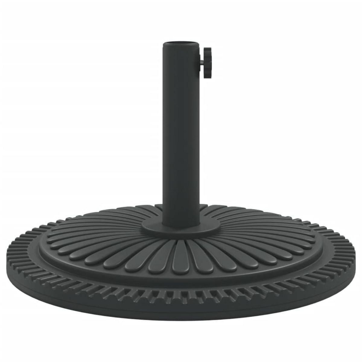 VIDAXL Base de parasol pour mats Ø38 / 48 mm 12 kg rond