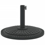 Voir la diapositive 5 : VIDAXL Base de parasol pour mats Ø38 / 48 mm 12 kg rond