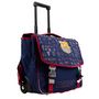 Voir la diapositive 2 : FC Barcelona Cartable à roulettes bleu Fc Barcelone 41 cm