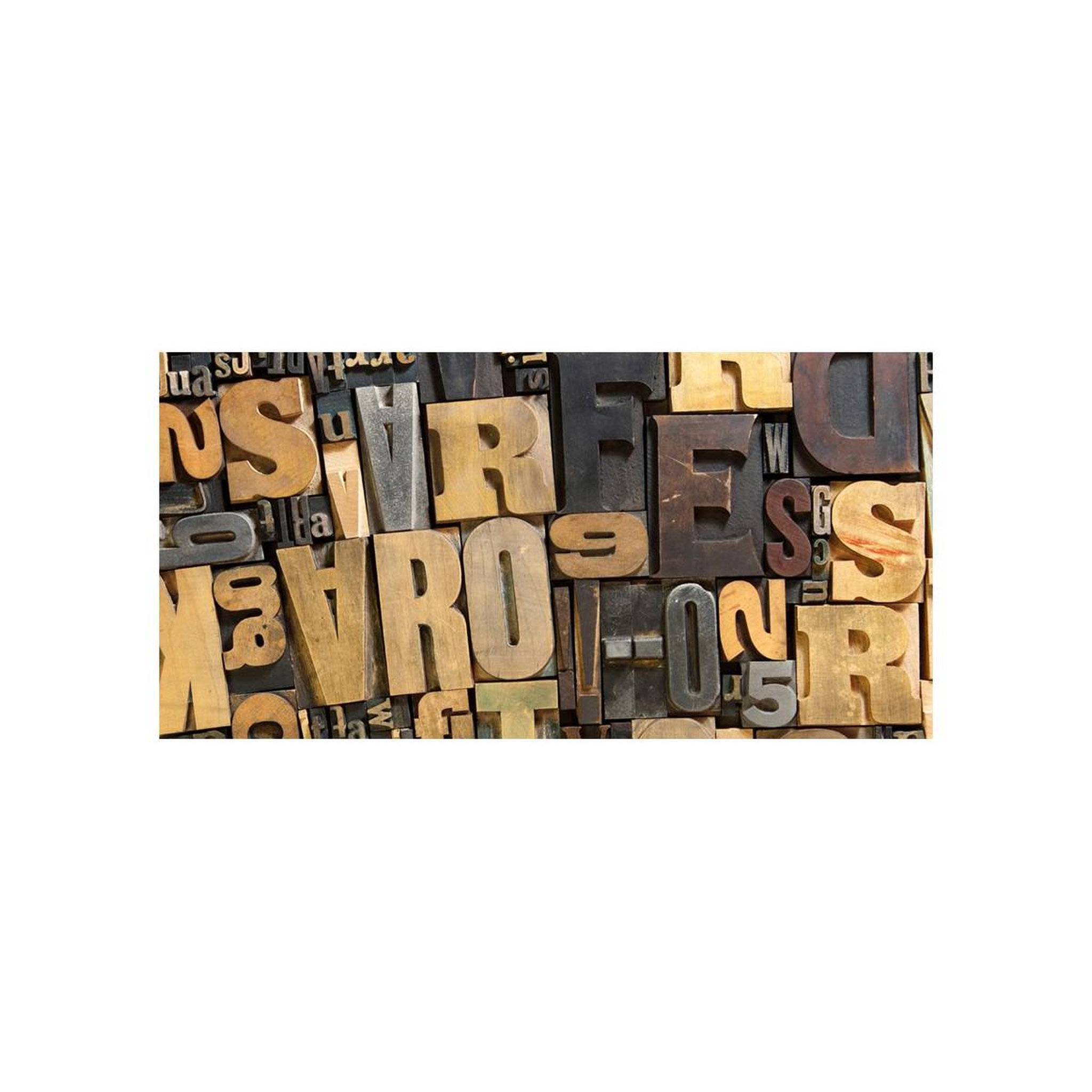 Voir la diapositive 2 : Paris Prix Papier peint xxl  lettres en bois  270x550cm