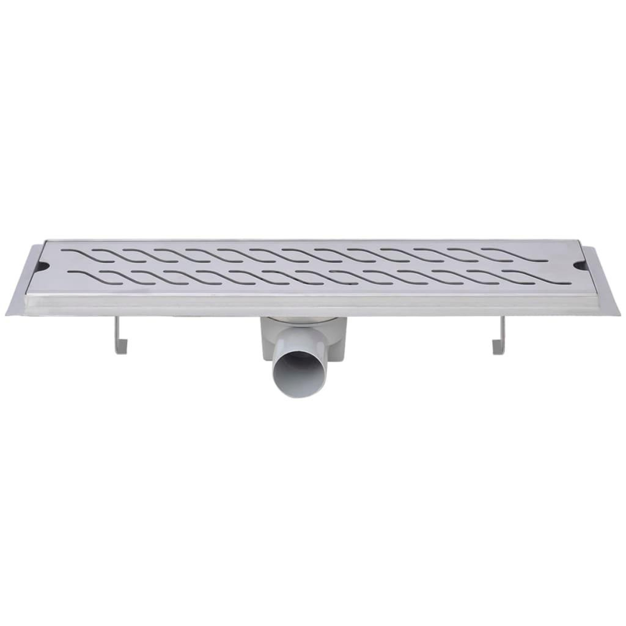 Voir la diapositive 5 : VIDAXL Drain de douche lineaire 530 x 140 mm acier inoxydable