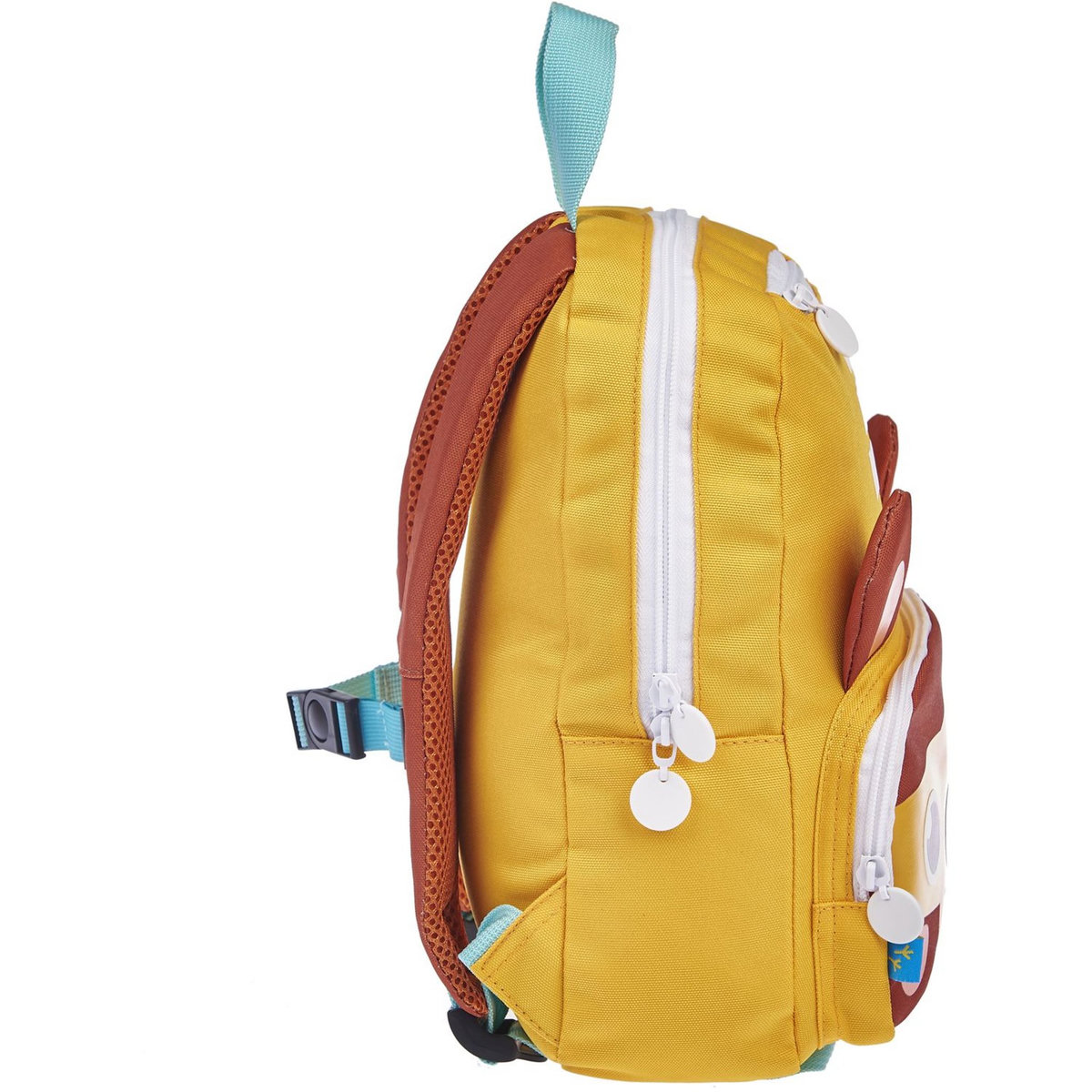 AUCHAN Sac maternelle cape jaune ours