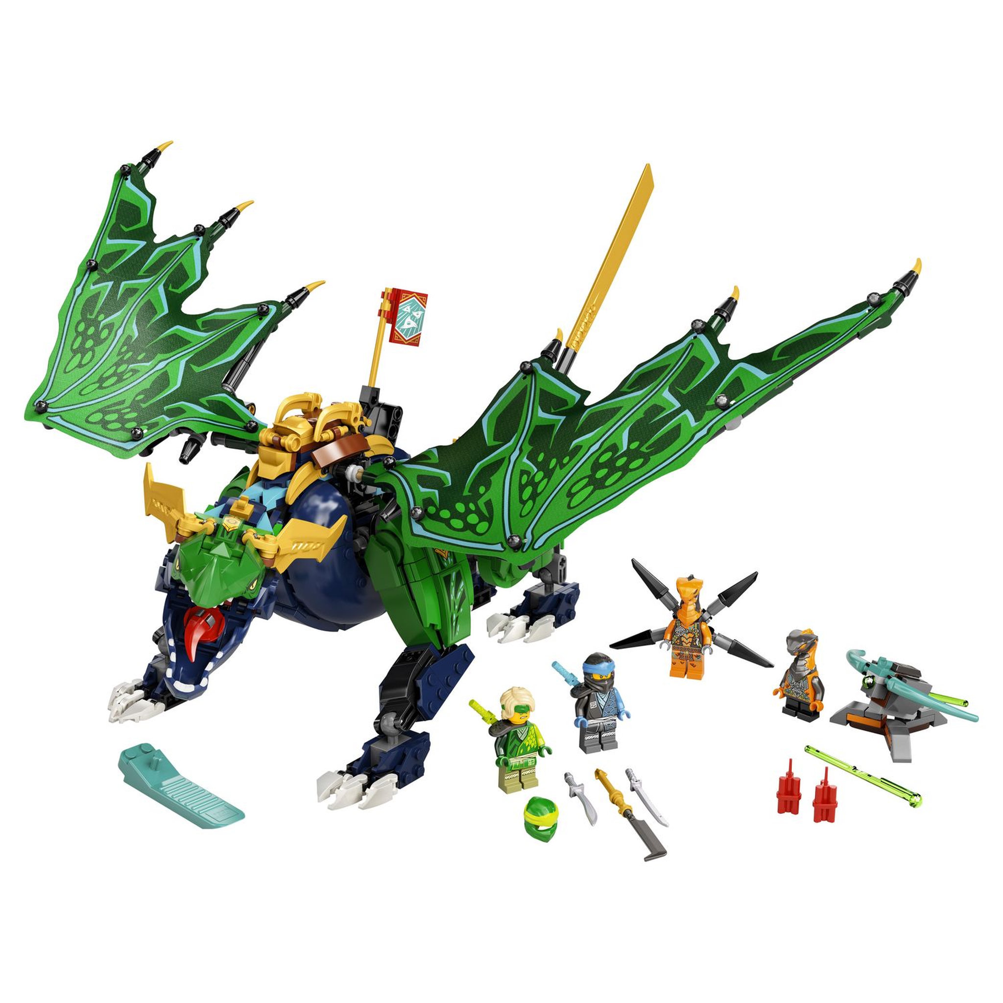 Voir la diapositive 3 : LEGO Ninjago 71766 - Le dragon légendaire de Lloyd, Jouet pour Filles et Garçons +8 Ans avec Figurines Serpent Vipère et Python avec bannière de mission à collectionner
