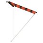 Voir la diapositive 3 : VIDAXL Auvent retractable 300x150 cm Orange et marron