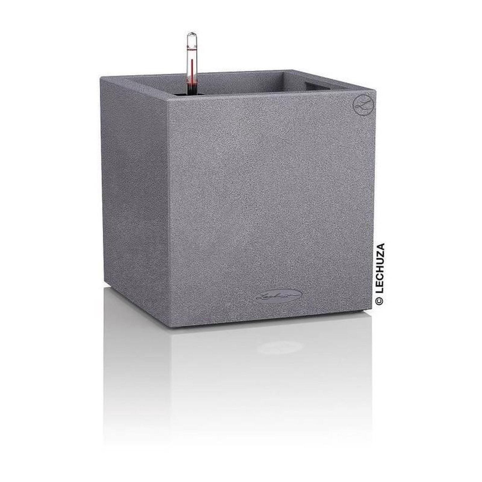 LECHUZA LECHUZA Jardiniere Canto Color Square 40 ALL-IN-ONE Gris 13720