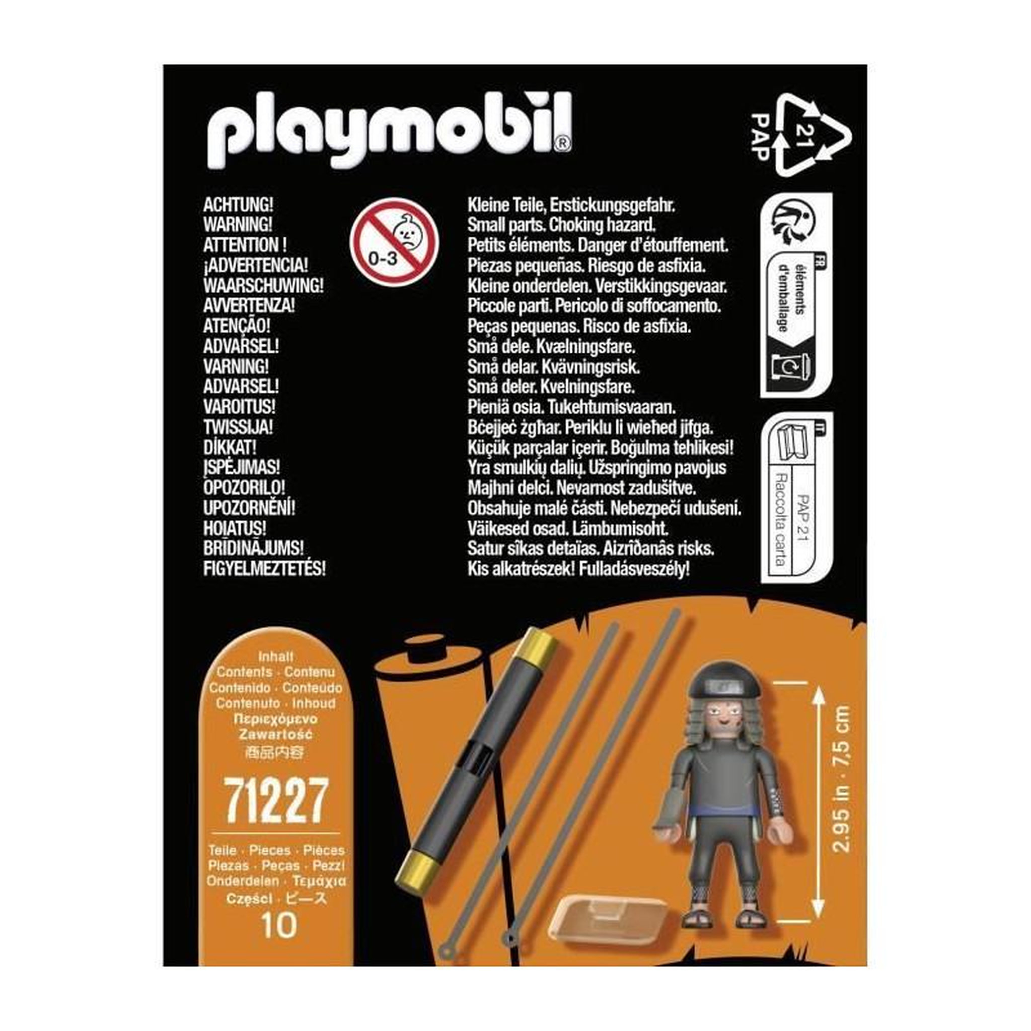 Voir la diapositive 4 : PLAYMOBIL Figurine Playmobil Hiruzen Sarutobi