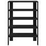 Voir la diapositive 4 : VIDAXL Étagère à chaussures noir 61x32x87,5 cm bois d ingénierie