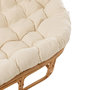 Voir la diapositive 6 : Paris Prix Fauteuil & Coussin en Rotin  Roni  179cm Naturel