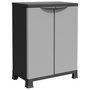 Voir la diapositive 2 : VIDAXL Armoire en plastique 68x39x92 cm Design de rotin