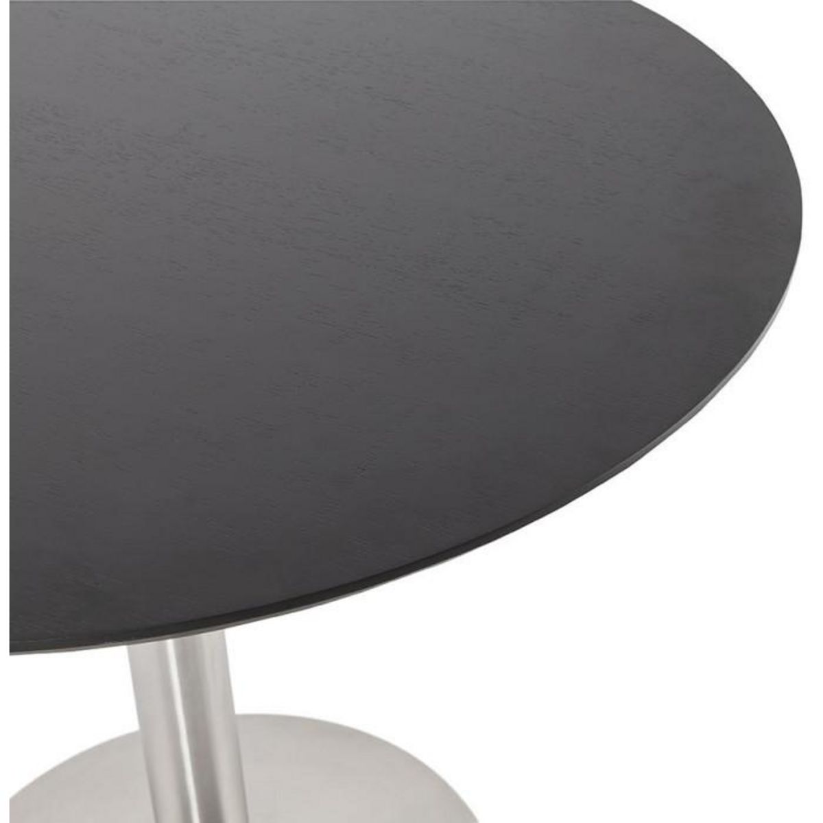 Paris Prix Table de Repas Design  Kansas  90cm Noir