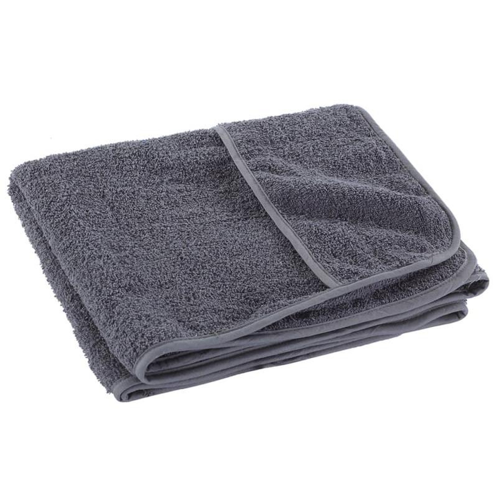 Voir la diapositive 5 : VIDAXL Serviettes de plage 4 pcs anthracite 60x135 cm tissu 400 GSM