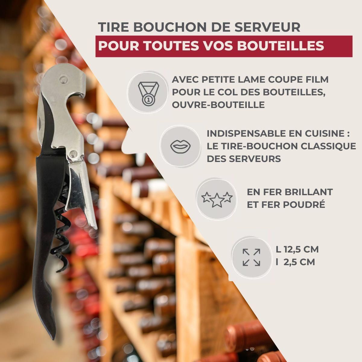 Fackelmann Tire-bouchon limonadier Fackelmann Bar Concept