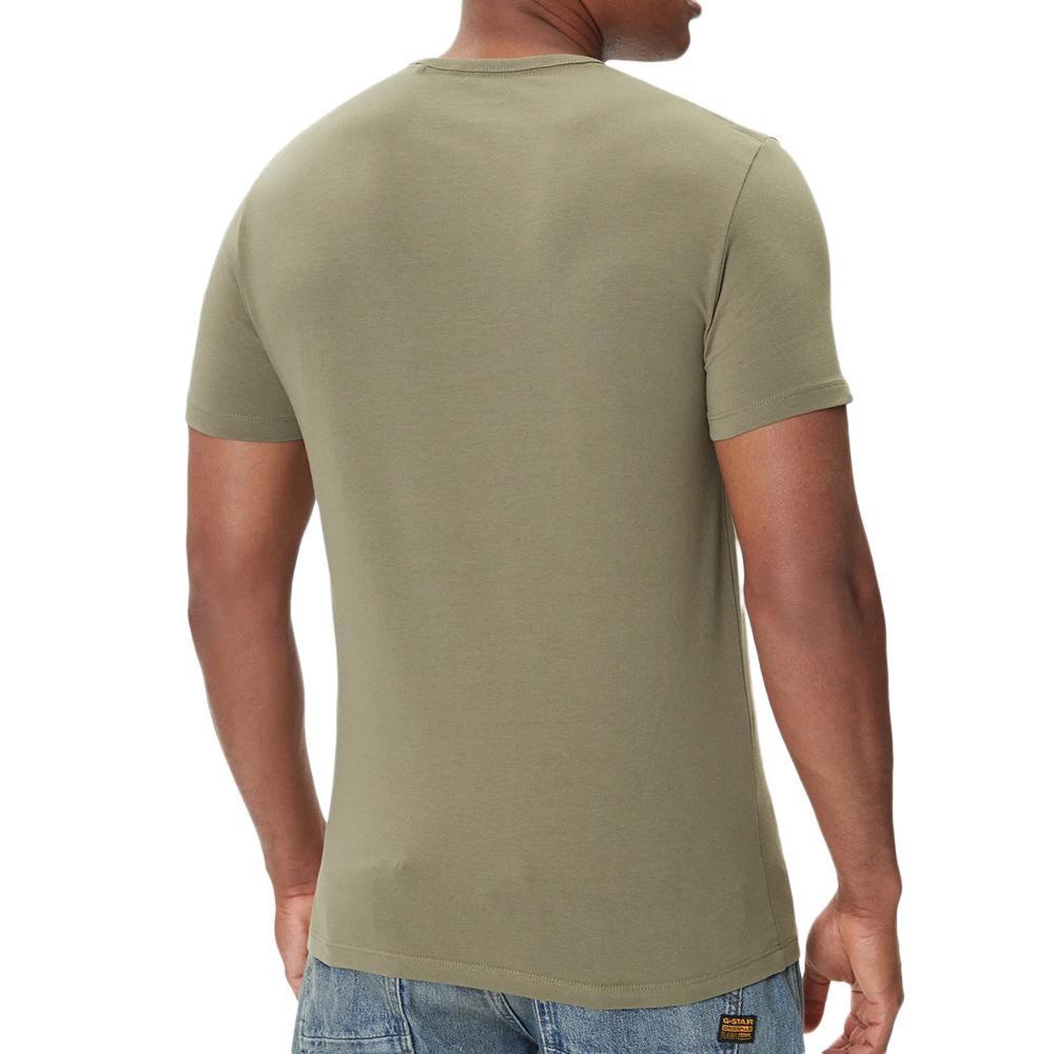 Voir la diapositive 2 : Pepe Jeans T-Shirt Kaki foncé Homme Pepe jeans Original Basic
