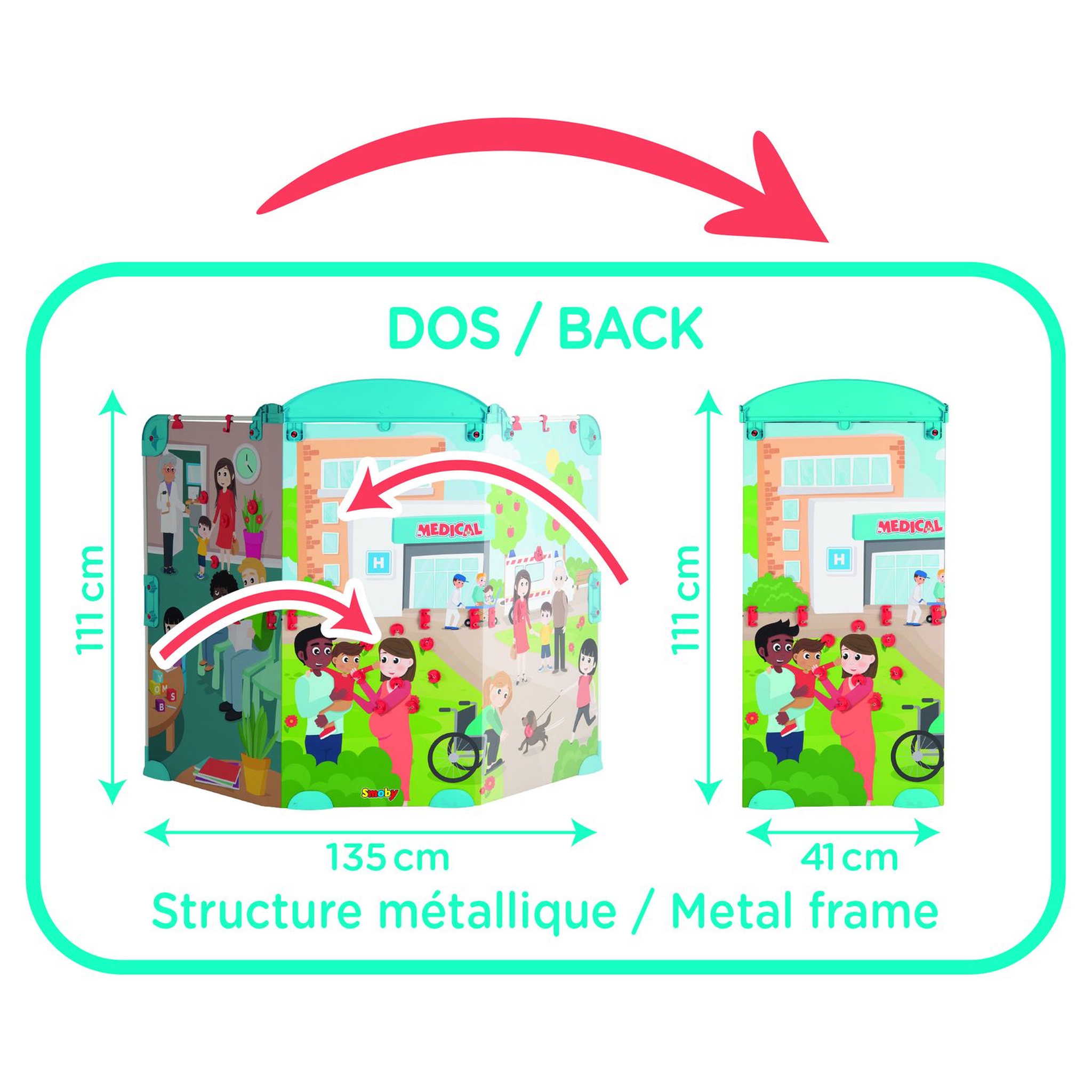 Voir la diapositive 5 : SMOBY Cabinet Médical
