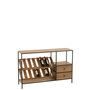Voir la diapositive 6 : Paris Prix Meuble de Bar 14 Bouteilles  Wine  120cm Naturel