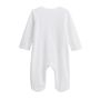 Voir la diapositive 5 : Petit Béguin Lot de 2 pyjamas bébé en velours ouverture zippée Perle