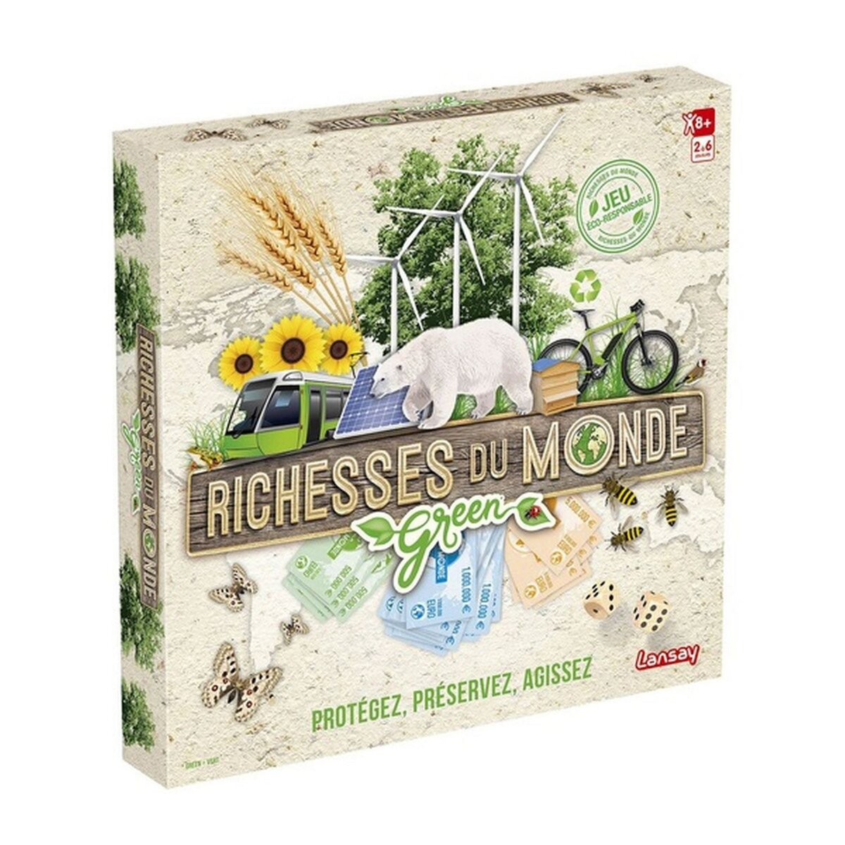 LANSAY Jeu - Richesses du monde Green 