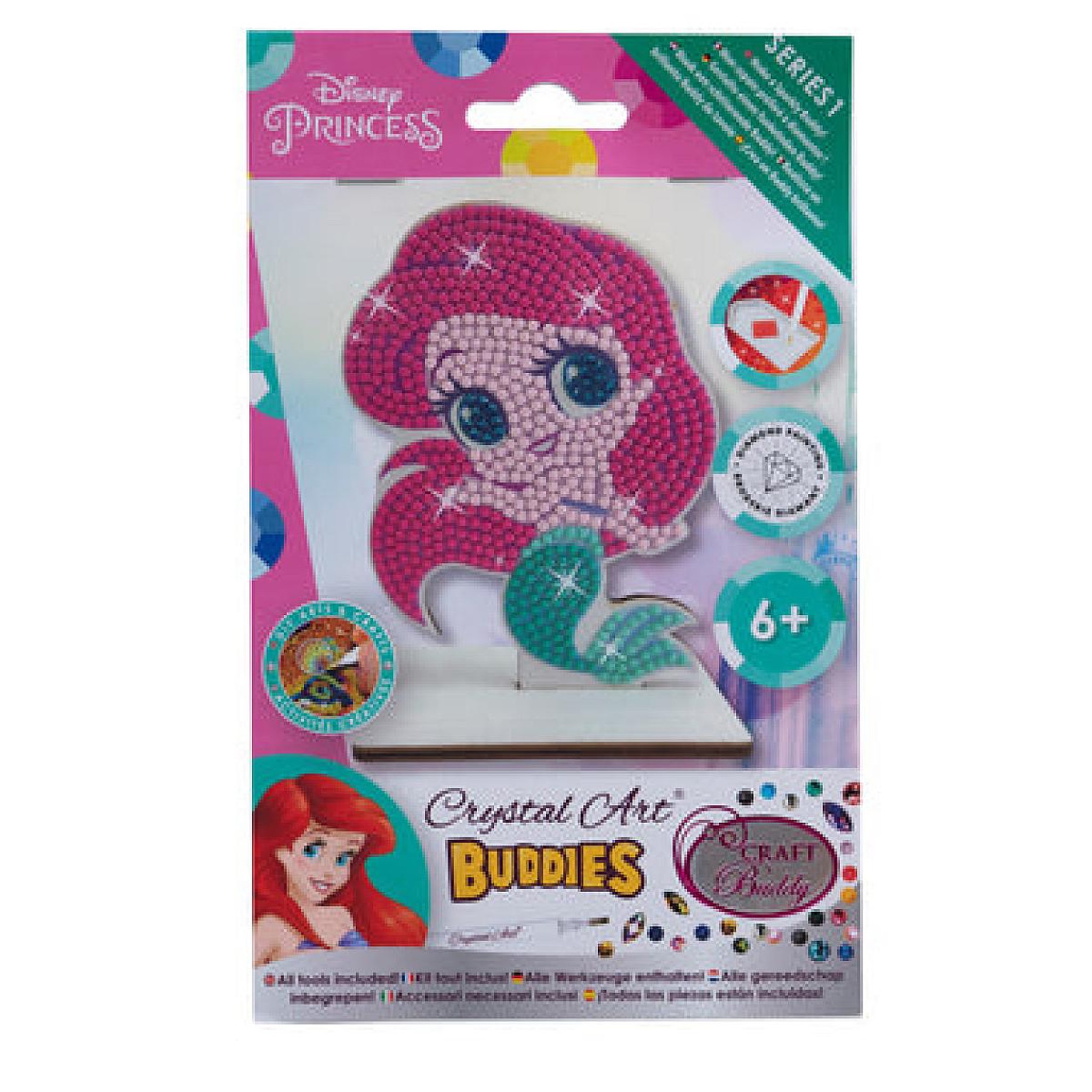 Voir la diapositive 5 : Oz International Kit figurine a diamanter La Petite Sirene
