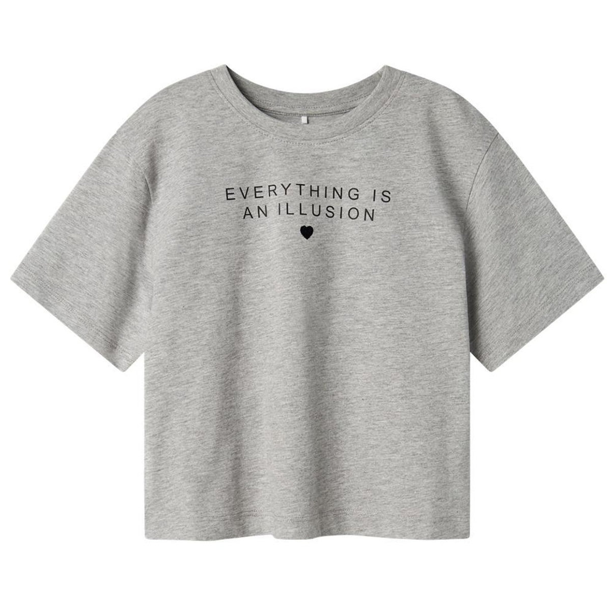 NAME IT T-shirt Gris Fille Name it Fostinna