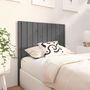 Voir la diapositive 3 : VIDAXL Tete de lit Gris 95,5x4x100 cm Bois massif de pin